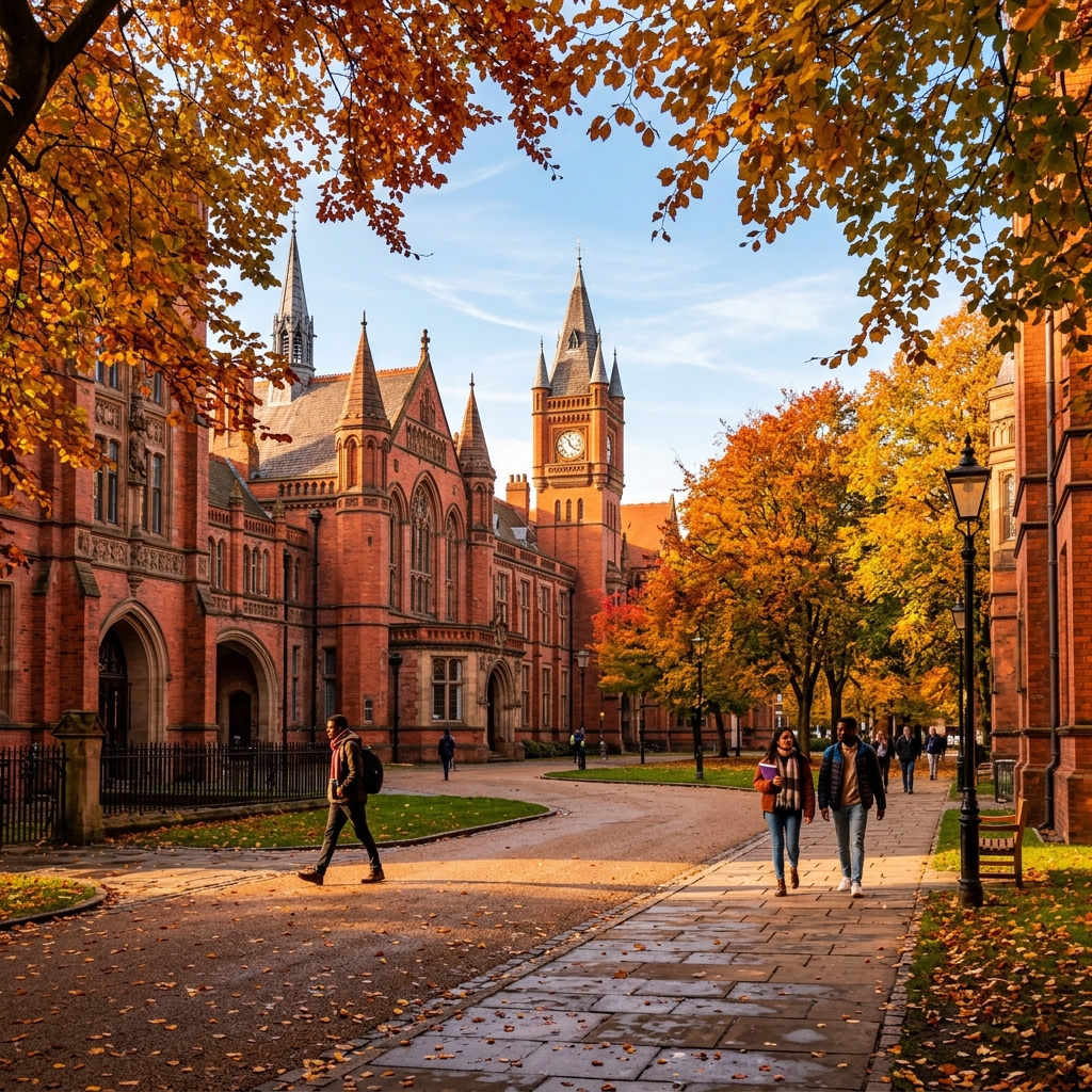 University of Manchester Autumn Foliage
